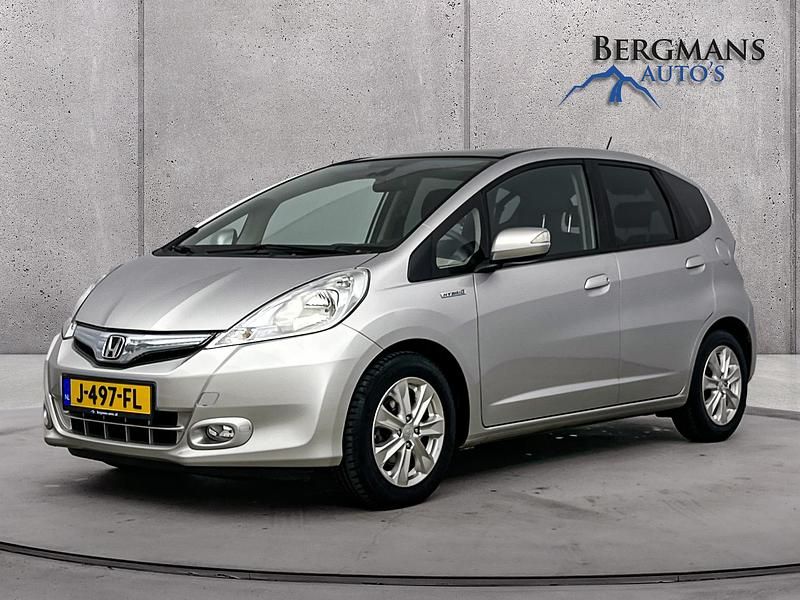 Grijs Gebruikt 2014 Honda Jazz Elegance Hatchback | € 12.600 (Eerlijke prijs) - Afbeelding 1/4