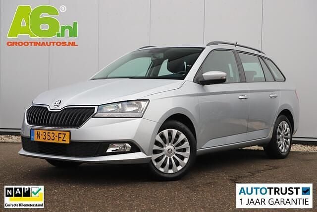 Grijs Occasion 2021 Skoda Fabia Ambition Stationwagen | € 10.900 (Goede deal) - Afbeelding 1/4