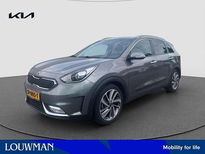 Grijs Gebruikt 2018 Kia Niro SUV | € 16.940 (Eerlijke prijs) - Afbeelding 1/3