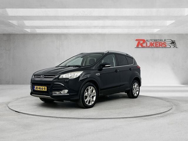 Zwart Gebruikt 2014 Ford Kuga Titanium SUV | € 10.495 (Goede deal) - Afbeelding 1/4