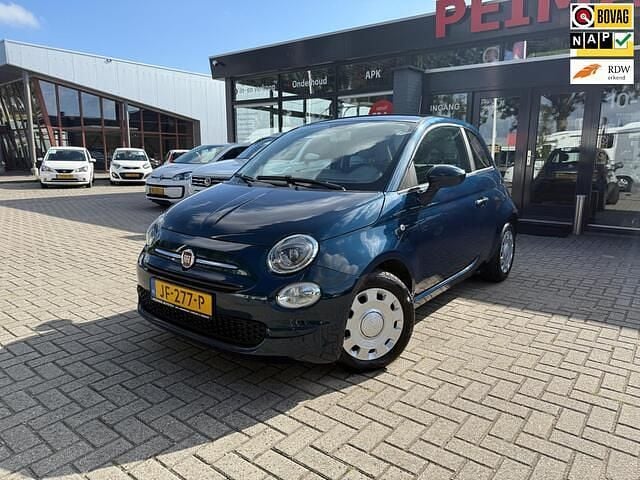 Blauw Gebruikt 2016 Fiat 500 Pop Hatchback | € 6.999 (Eerlijke prijs) - Afbeelding 1/4