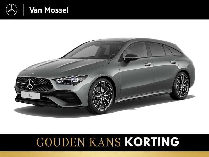 Grijs Nieuw 2025 Mercedes CLA250e Shooting Brake AMG line Stationwagen | € 54.642 - Afbeelding 1/4