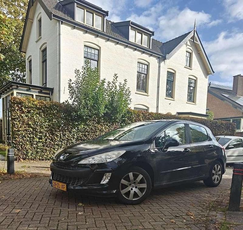 Zwart Gebruikt 2008 Peugeot 308 Hatchback | € 1.299 (Super prijs) - Afbeelding 1/4