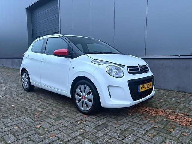 Wit Gebruikt 2019 Citroën C1 Shine Hatchback | € 6.950 (Goede deal) - Afbeelding 1/4