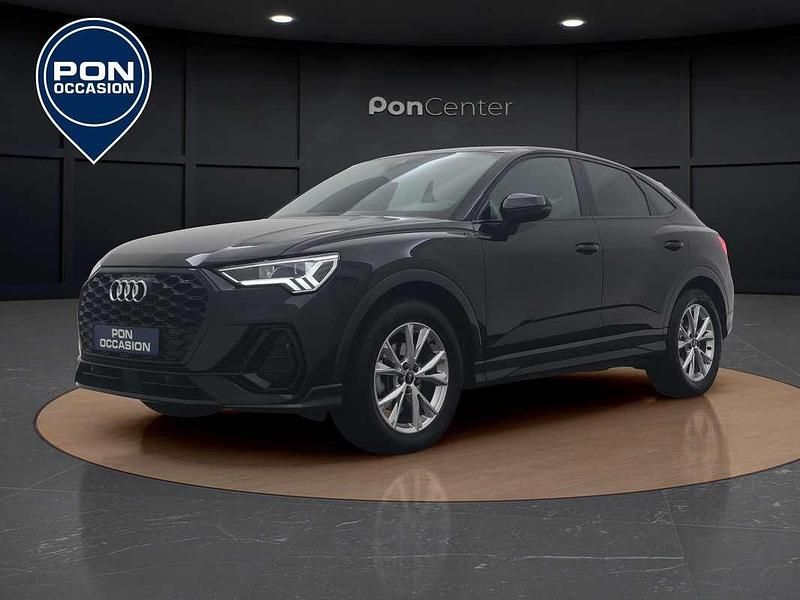 Zwart Gebruikt 2022 Audi Q3 Sportback Design SUV | € 37.950 (Eerlijke prijs) - Afbeelding 1/3