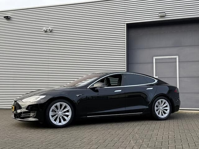 Occasion Tesla Model S 350 kW (476 PK) 2018 Zwart (metallic) Hatchback