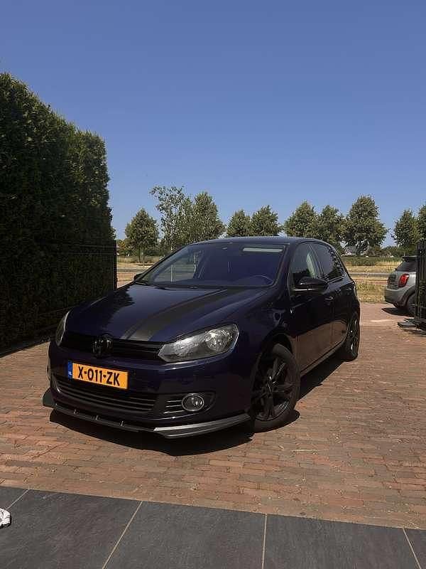 Blauw Gebruikt 2009 VW Golf VI Trendline Stationwagen | € 7.999 - Afbeelding 1/4