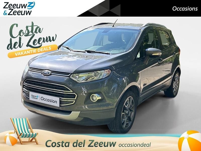 Grijs Gebruikt 2016 Ford Ecosport Titanium SUV | € 9.935 (Goede deal) - Afbeelding 1/4