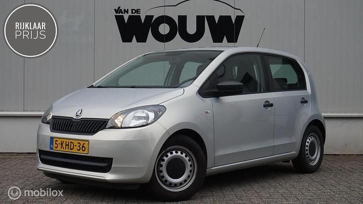 Grijs Gebruikt 2013 Skoda Citigo Hatchback | € 6.995 (Eerlijke prijs) - Afbeelding 1/3