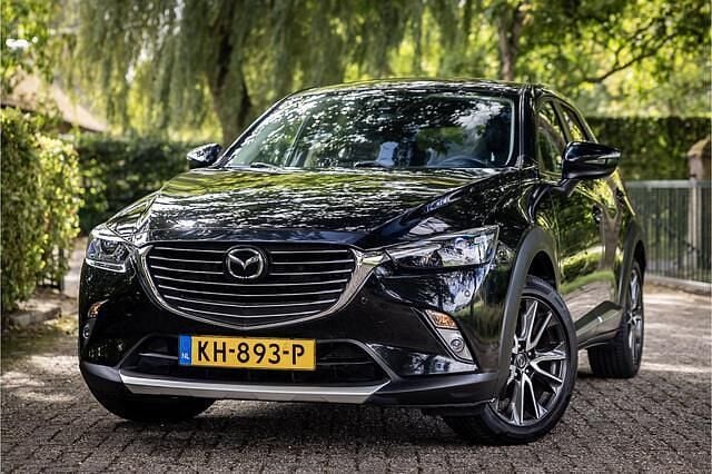 Zwart Gebruikt 2016 Mazda CX-3 SUV | € 15.850 (Eerlijke prijs) - Afbeelding 1/4