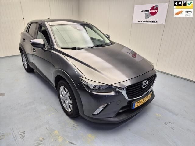 Grijs, metallic lak Gebruikt 2018 Mazda CX-3 Dynamic SUV | € 18.440 (Eerlijke prijs) - Afbeelding 1/4