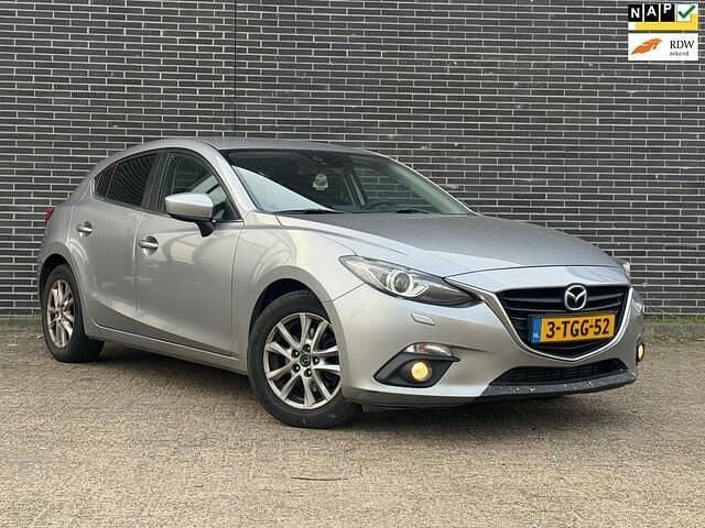 Grijs Occasion 2014 Mazda 3 Hatchback | € 3.650 (Eerlijke prijs) - Afbeelding 1/4