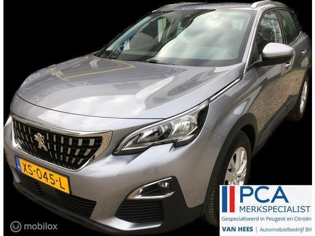 Grijs Gebruikt 2017 Peugeot 3008 SUV | € 15.950 (Super prijs) - Afbeelding 1/4