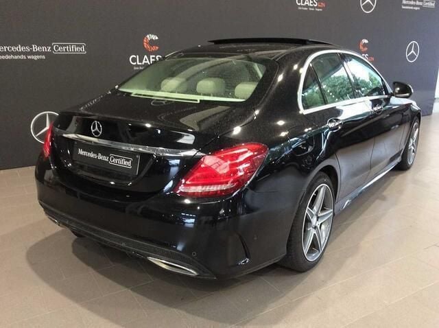 Occasion Mercedes C220 AMG line 2014 Zwart Sedan