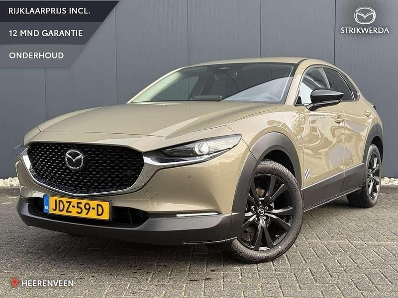 Zircon sand (licht geel) Nieuw 2025 Mazda CX-30 Homura-Line SUV | € 30.995 (Super prijs) - Afbeelding 1/4