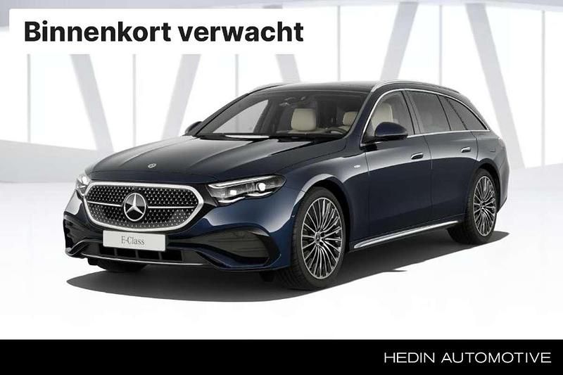 Blauw Nieuw 2025 Mercedes E300 Sport Edition Stationwagen | € 85.270 (Eerlijke prijs) - Afbeelding 1/4