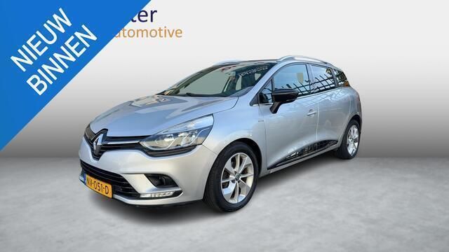 Grijs Gebruikt 2017 Renault Clio GrandTour LIMITED Stationwagen | € 10.900 (Eerlijke prijs) - Afbeelding 1/4