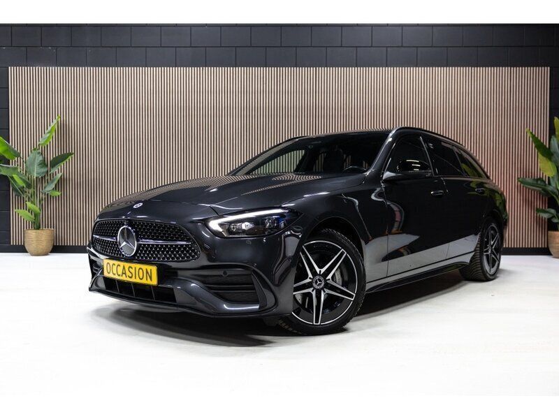 Grijs Gebruikt 2022 Mercedes C300 AMG line Stationwagen | € 41.950 (Iets duurder) - Afbeelding 1/4