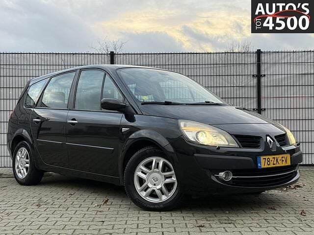 Zwart Gebruikt 2008 Renault Grand Scénic II MPV | € 2.450 (Eerlijke prijs) - Afbeelding 1/4