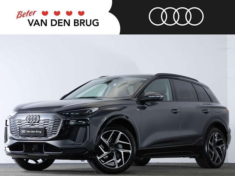Grijs Gebruikt 2025 Audi Q6 e-tron S-Line SUV | € 64.800 (Super prijs) - Afbeelding 1/4