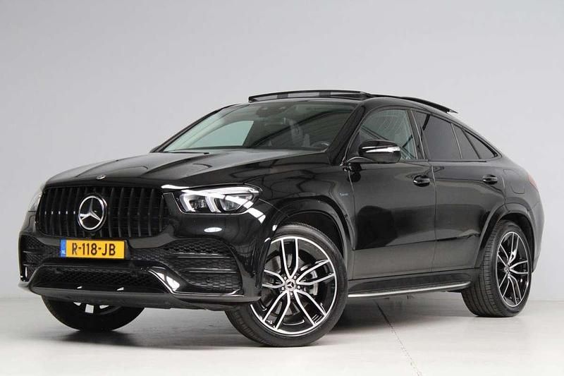 Zwart Gebruikt 2021 Mercedes GLE350 Premium Plus Coupé | € 69.945 - Afbeelding 1/4