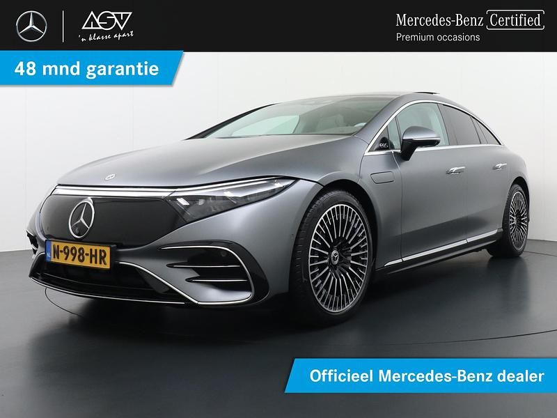 Grijs Gebruikt 2021 Mercedes EQS450+ Edition 1 Hatchback | € 63.880 (Duur) - Afbeelding 1/4