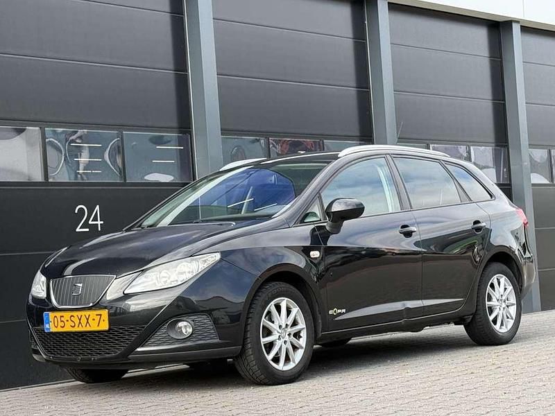 Zwart Gebruikt 2012 Seat Ibiza ST Copa Stationwagen | € 1.750 (Goede deal) - Afbeelding 1/4