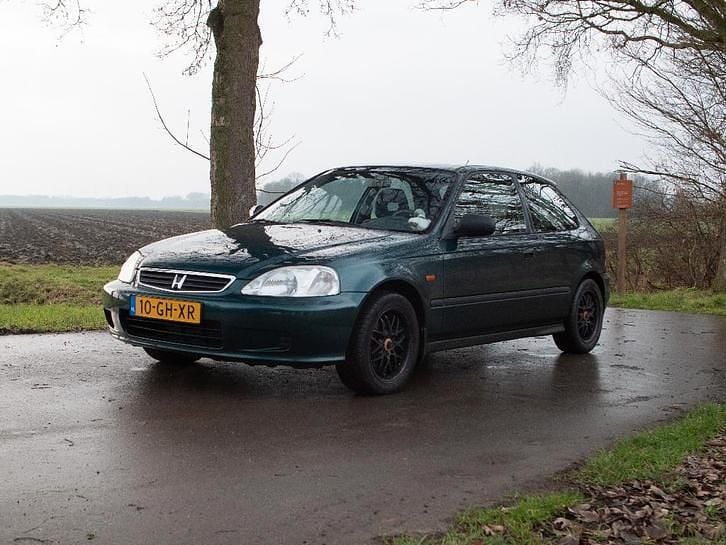 Groen Occasion 2000 Honda Civic LS Hatchback | € 4.000 (Eerlijke prijs) - Afbeelding 1/4
