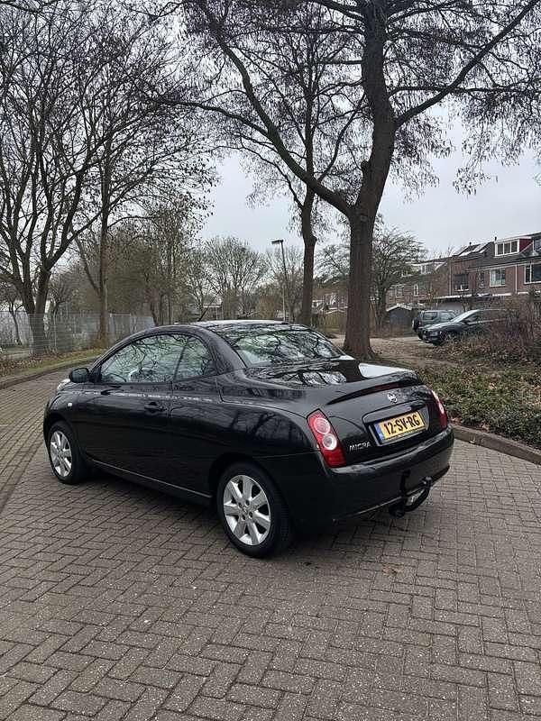 Occasion Nissan Micra Tekna 88 PK (64 kW) 2006 Zwart Cabriolet