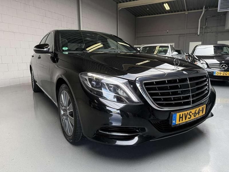 Zwart Gebruikt 2014 Mercedes S350 Sedan | € 24.999 (Eerlijke prijs) - Afbeelding 1/4