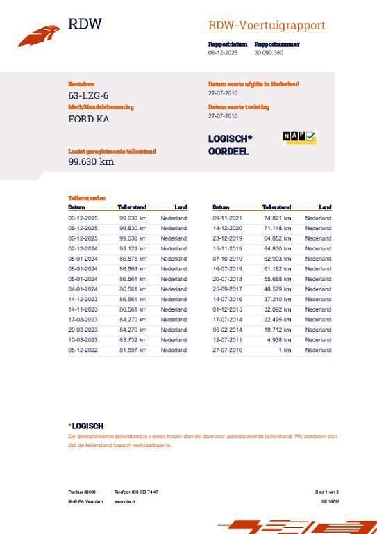 Occasion Ford Ka Limited 69 PK (50 kW) 2010 Hatchback