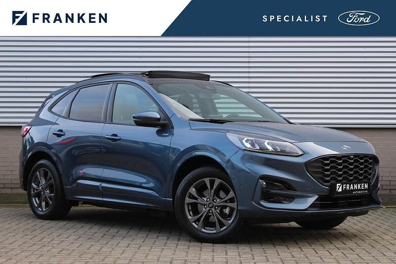 Blauw Occasion 2024 Ford Kuga ST-Line X SUV | € 35.145 (Super prijs) - Afbeelding 1/4
