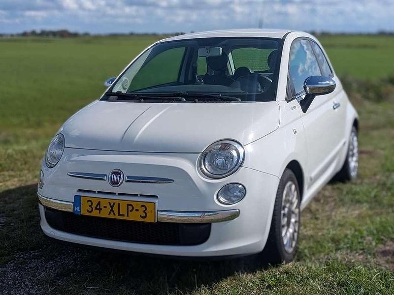 Beige Gebruikt 2012 Fiat 500 Pop Hatchback | € 4.250 (Eerlijke prijs) - Afbeelding 1/4