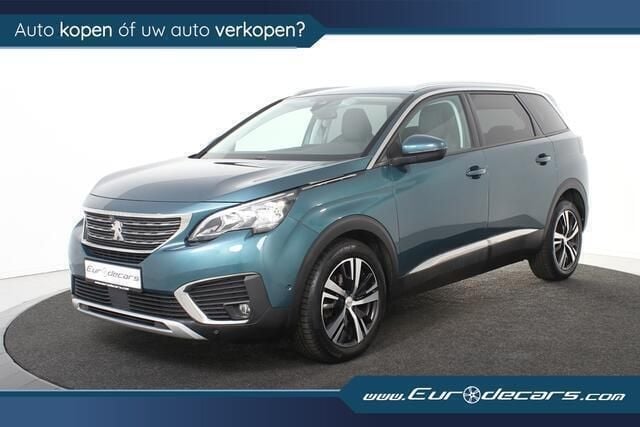 Groen Gebruikt 2019 Peugeot 5008 Allure MPV | € 17.850 (Goede deal) - Afbeelding 1/4