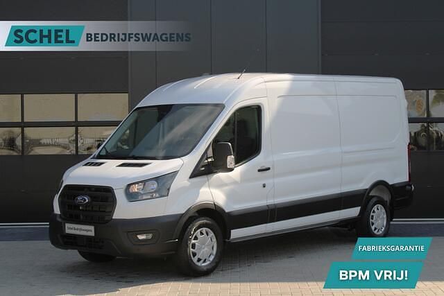 Wit Nieuw 2024 Ford Transit Trend Van | € 37.950 - Afbeelding 1/4