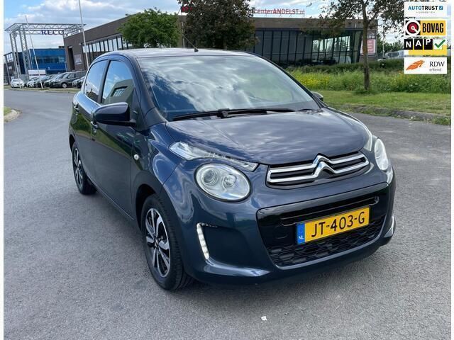 Blauw, metallic lak Gebruikt 2016 Citroën C1 Shine Hatchback | € 9.450 (Eerlijke prijs) - Afbeelding 1/4