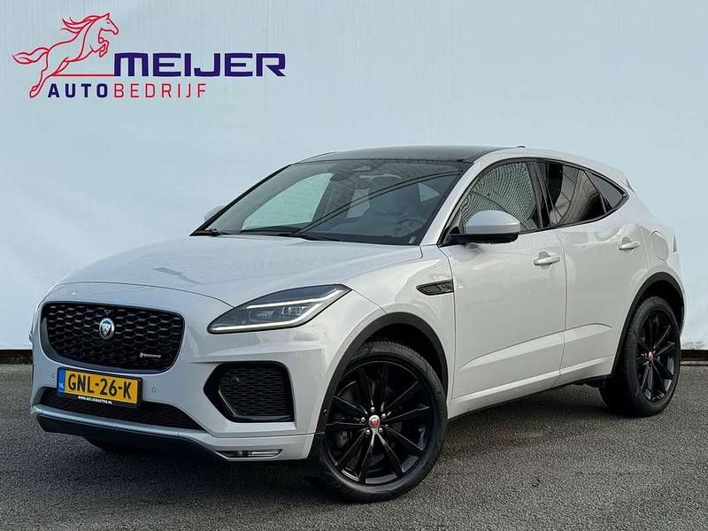 Grijs (metallic) Gebruikt 2021 Jaguar E-Pace R-Dynamic SUV | € 35.980 (Iets duurder) - Afbeelding 1/4