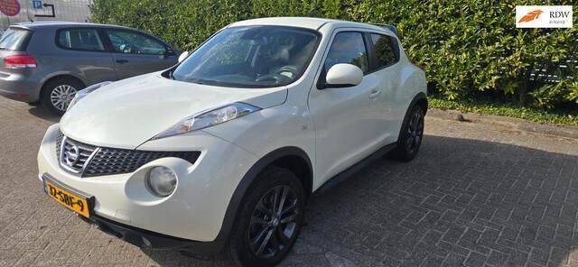 Wit Gebruikt 2011 Nissan Juke Tekna SUV | € 8.650 (Eerlijke prijs) - Afbeelding 1/4