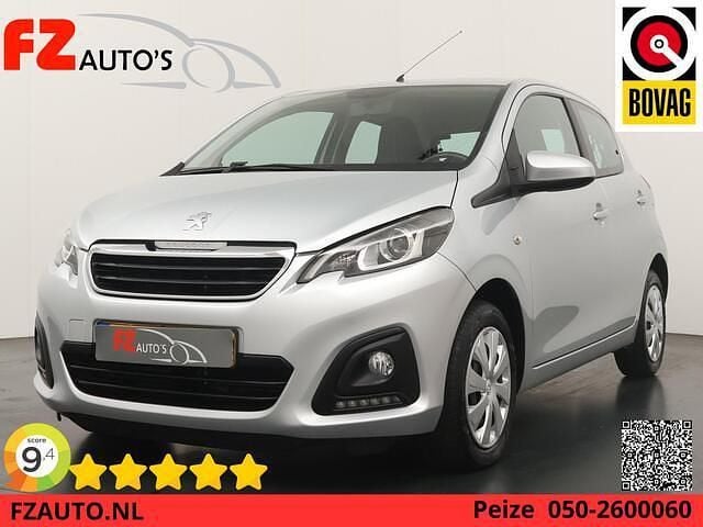 Grijs Gebruikt 2017 Peugeot 108 Active Hatchback | € 7.945 (Eerlijke prijs) - Afbeelding 1/4