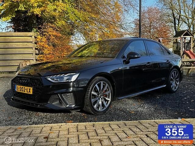 Zwart Gebruikt 2021 Audi A4 Competition Sedan | € 19.950 (Super prijs) - Afbeelding 1/4