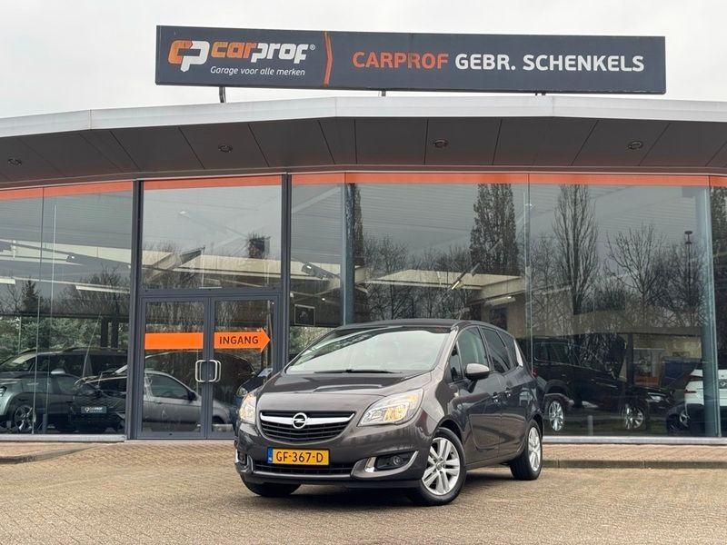 Grijs Gebruikt 2015 Opel Meriva MPV | € 9.745 (Eerlijke prijs) - Afbeelding 1/4