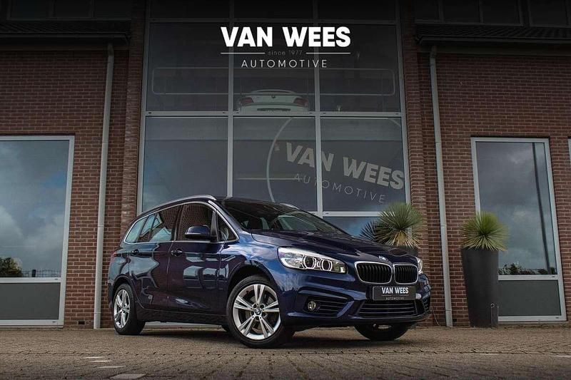 Blauw Gebruikt 2016 BMW 218 Gran Tourer Sport Line MPV | € 16.450 (Iets duurder) - Afbeelding 1/3