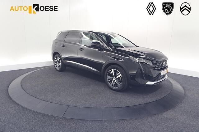 Zwart Gebruikt 2021 Peugeot 5008 Allure SUV | € 23.900 (Goede deal) - Afbeelding 1/4