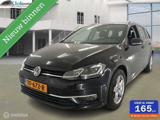 Zwart Gebruikt 2017 VW Golf VII Highline Stationwagen | € 8.499 (Super prijs) - Afbeelding 1/4