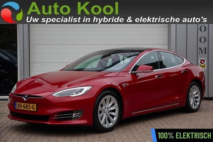 Occasion Tesla Model S 350 kW (476 PK) 2018 Rood (parellak) Hatchback