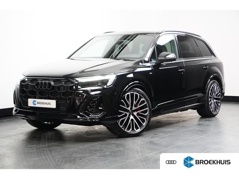 Zwart Nieuw 2025 Audi Q7 S-Line SUV | € 98.940 (Eerlijke prijs) - Afbeelding 1/4