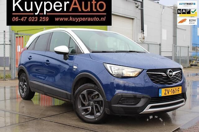 Blauw (metallic) Occasion 2019 Opel Crossland X Edition SUV | € 9.750 (Eerlijke prijs) - Afbeelding 1/4