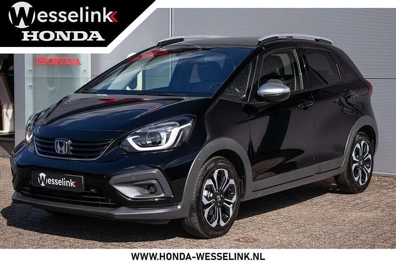 Zwart, metallic lak Gebruikt 2021 Honda Jazz Hatchback | € 23.750 (Eerlijke prijs) - Afbeelding 1/4