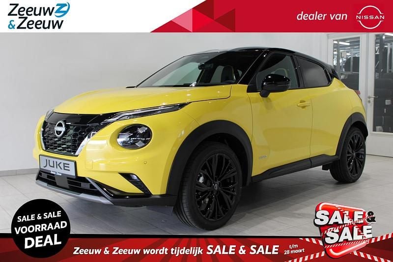 Nieuw Nissan Juke 143 PK (105 kW) 2026 Geel SUV