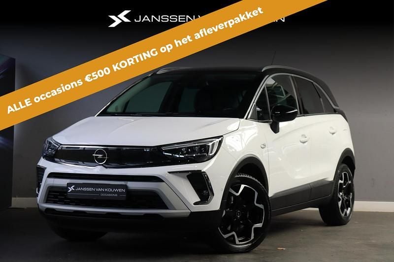 Wit Gebruikt 2022 Opel Crossland Elegance SUV | € 19.885 (Eerlijke prijs) - Afbeelding 1/4